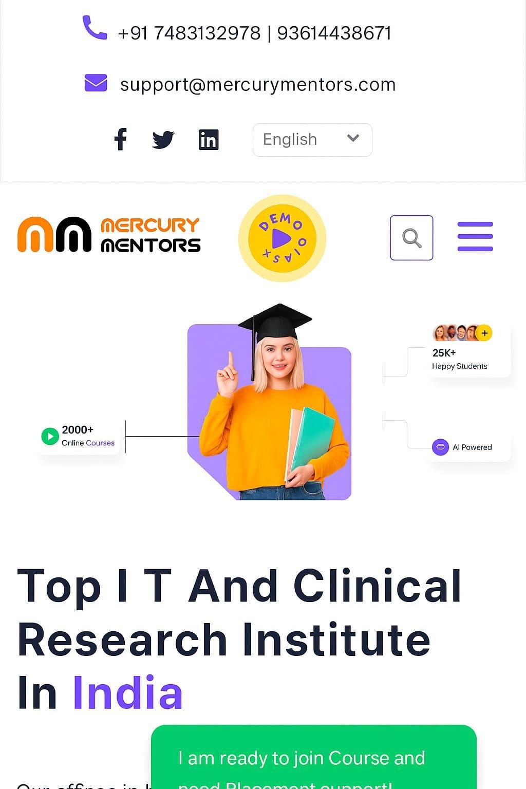 Mercury Mentors – Edu Tech